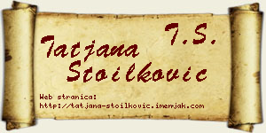 Tatjana Stoilković vizit kartica